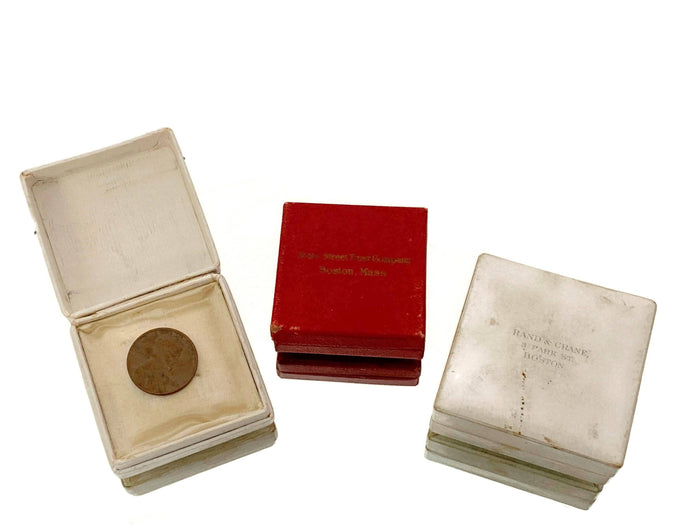 Antique Jewel Boxes Boston Jewelry Store Imprints at Duckwells