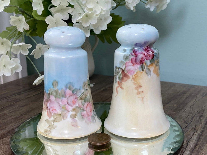 Antique Noritake Nippon Salt and Pepper Shakers at Duckwells