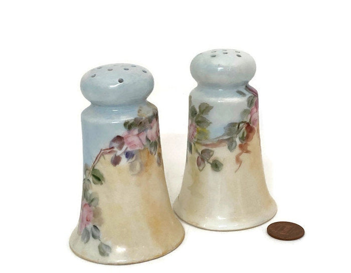 Antique Noritake Nippon Salt and Pepper Shakers at Duckwells