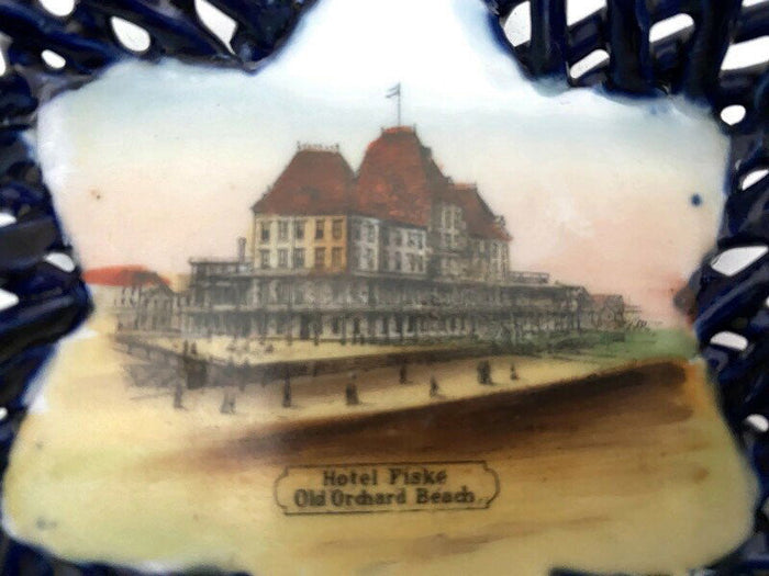 Antique Old Orchard Beach Souvenir Trinket Dish at Duckwells