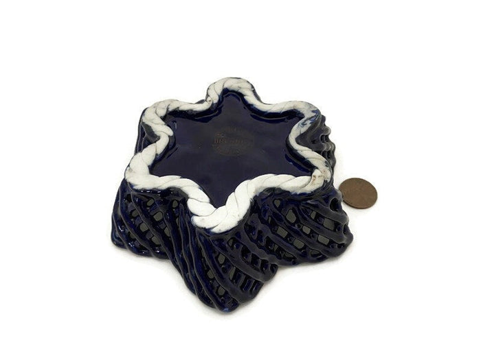Antique Old Orchard Beach Souvenir Trinket Dish at Duckwells