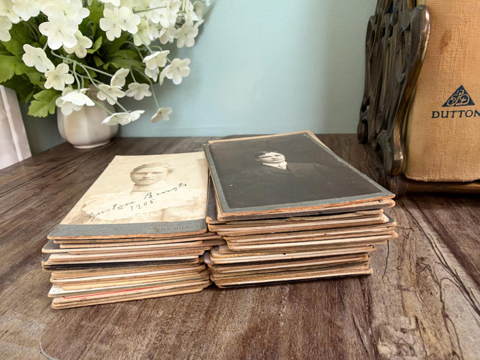 Antique Photographs, 1900s Finland Cabinet Cards