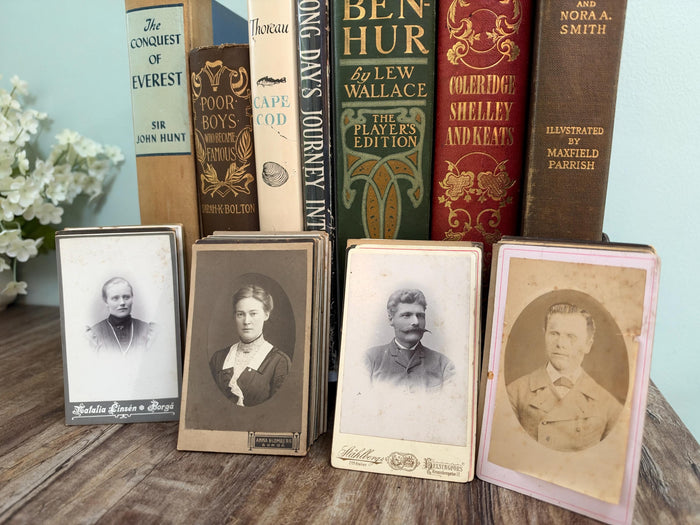 Antique Photographs, 1900s Finland Cabinet Cards