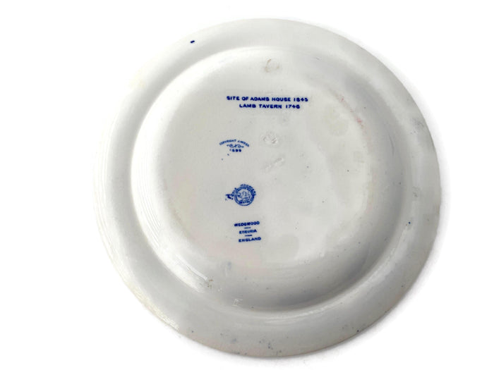 Antique Wedgwood Boston Lamb Tavern Plate at Duckwells