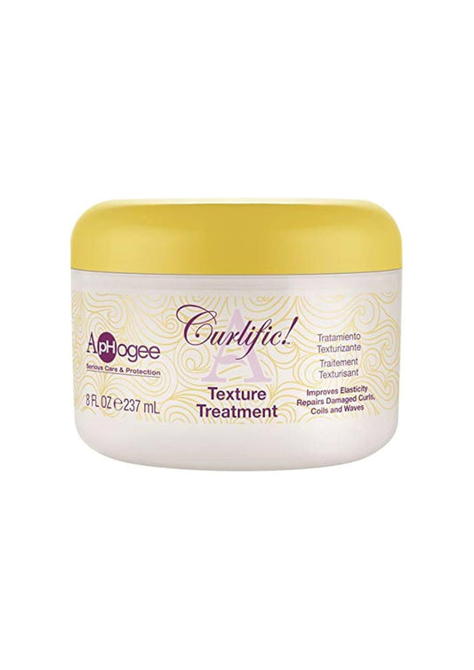 ApHogee Curlific Texture Treatment 237 ml – Herstelt, Versterkt en Definieert Beschadigd Krullend Haar