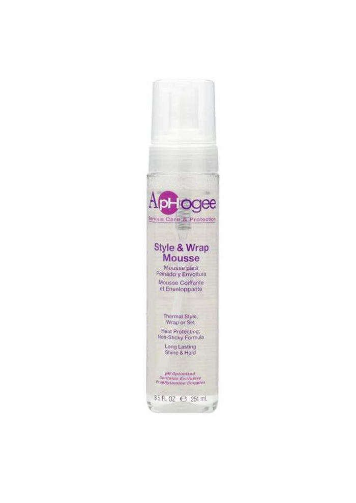 ApHogee Style & Wrap Mousse 251ml – Lichte Hold en Sneldrogende Styling voor Glad en Veerkrachtig Haar