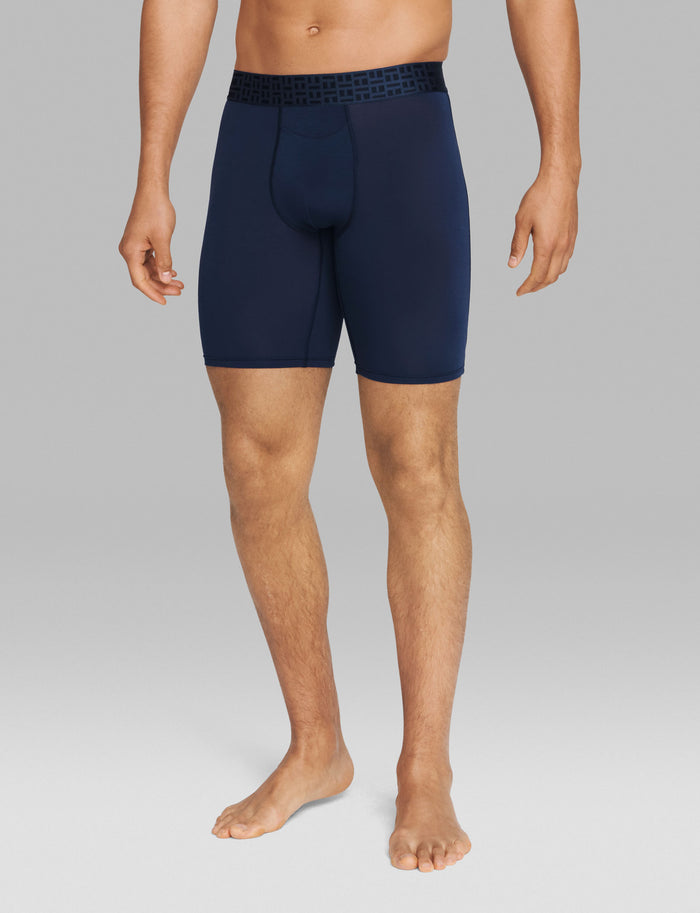 Apollo Boxer Brief 8"::Navy Blazer