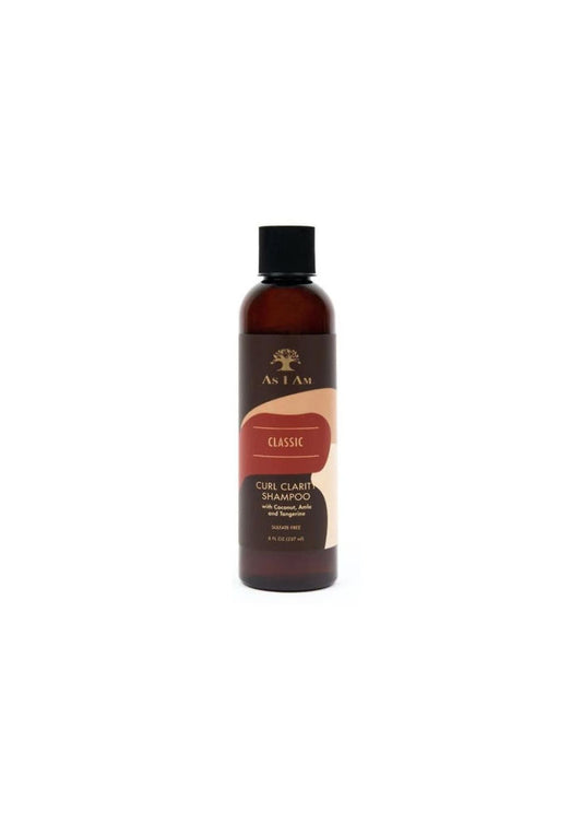 As I Am Curl Clarity Shampoo 237 ml – Diepreinigende Clarifying Shampoo voor Krullend Haar