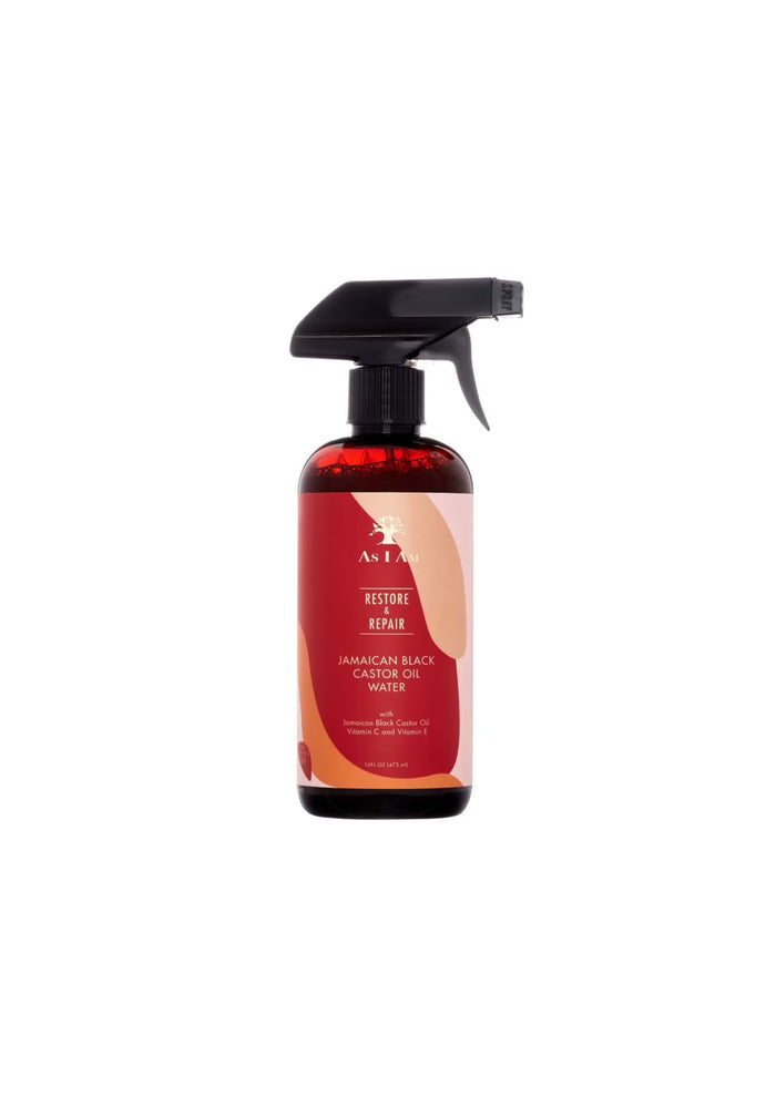 As I Am Jamaican Black Castor Oil Water 473 ml – Hydraterende Spray voor Haar en Hoofdhuid
