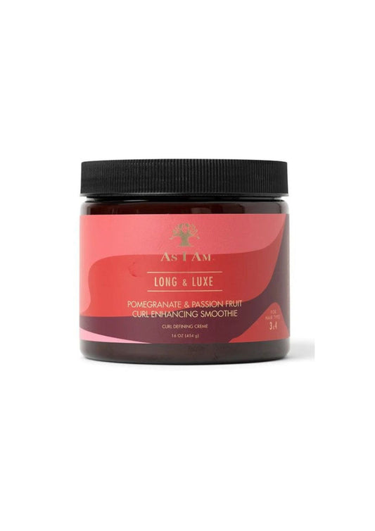 As I Am Long & Luxe Curl Enhancing Smoothie 454 g – Definiërende Stylingcrème voor Krullen