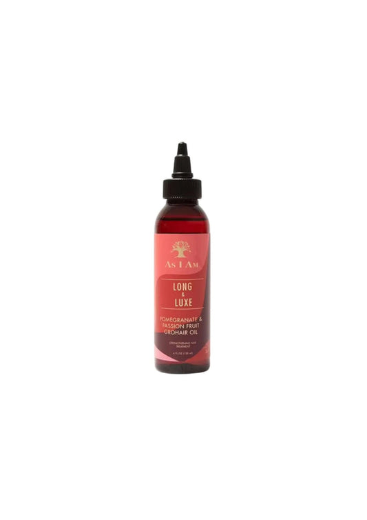 As I Am Long & Luxe GroHair Oil 120 ml – Haarolie voor Verzorging en Glans