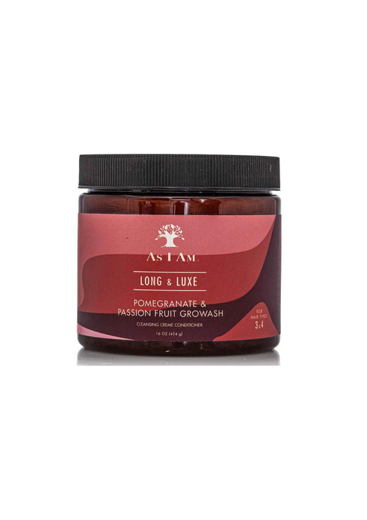 As I Am Long & Luxe Growash Cleansing Creme Conditioner 454gr