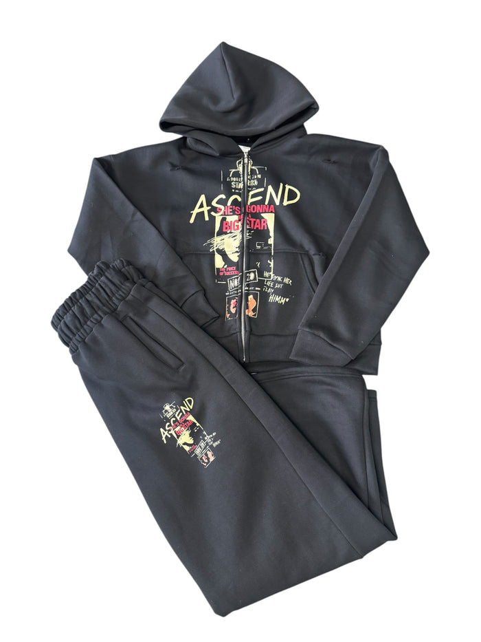 Ascend Sweatsuits 'Black'