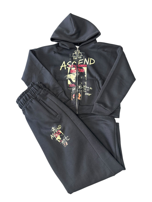 Ascend Sweatsuits 'Black'