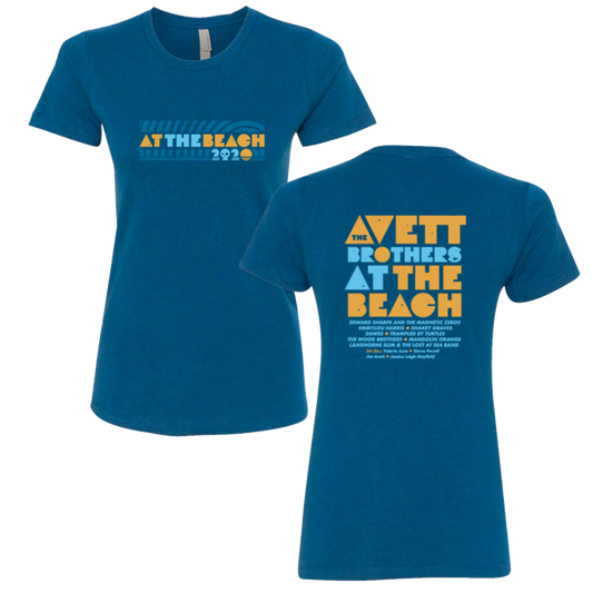 At the Beach 2020 Women's Cut Radial T-Shirt