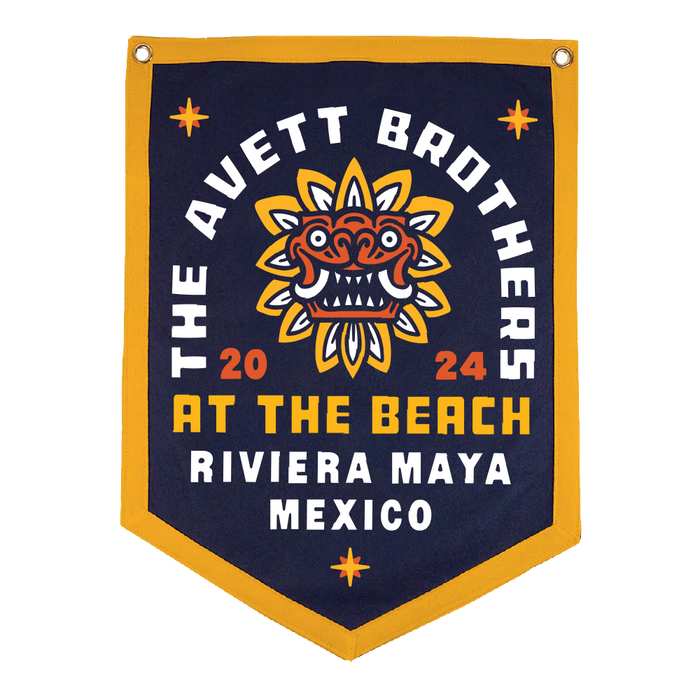At the Beach 2024 Camp Flag