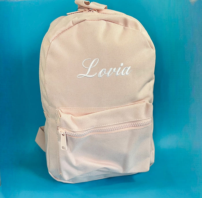 Baby Pink Ruck sack