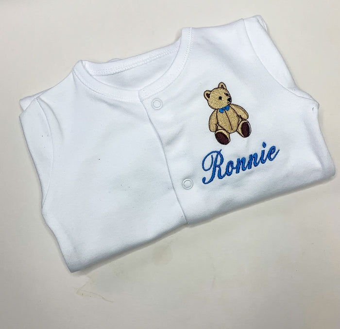 Babygrow with Bear Design