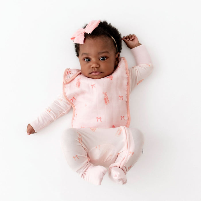 Ballerina Bib Set