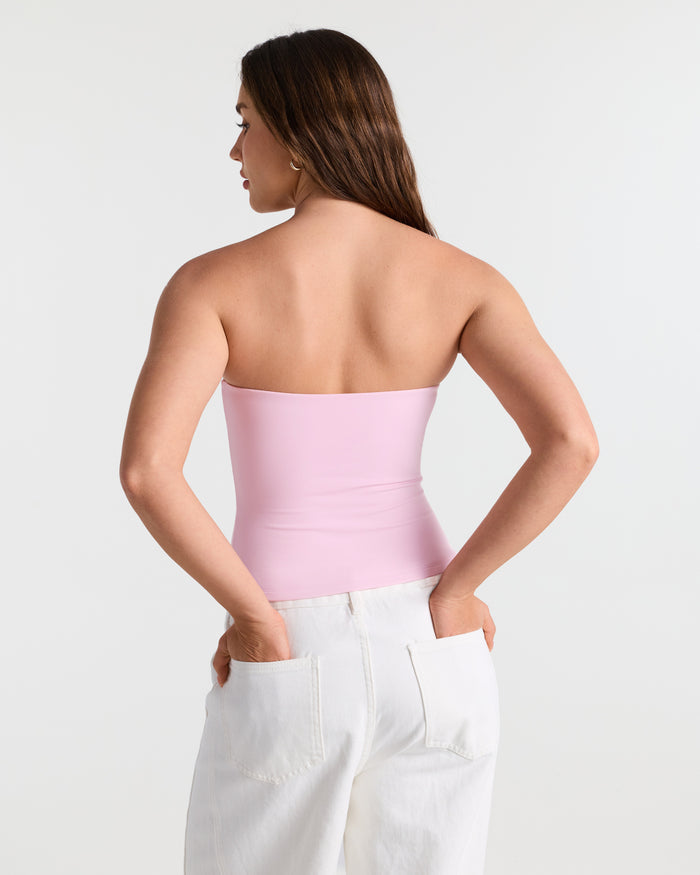 Basic Double Layer Bandeau Top