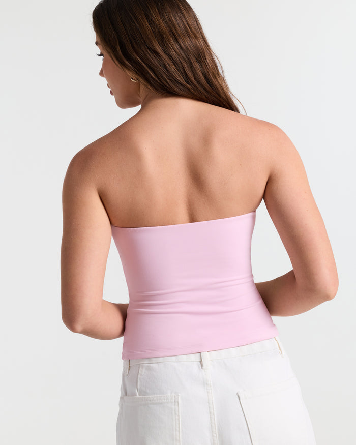 Basic Double Layer Bandeau Top