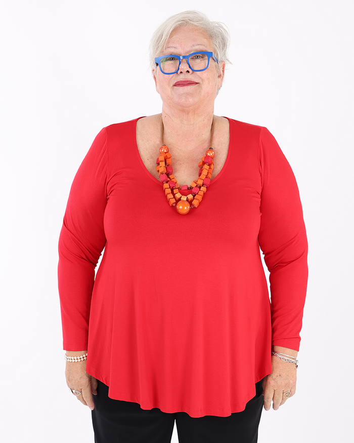 Basic Top Red- Mat