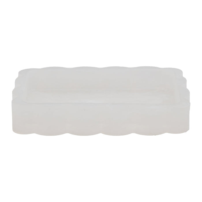 Belle de Provence Resin Rectangular Soap Dish