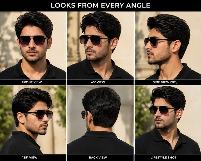 Ben Hunt Premium Sunglasses, designed for modern men - ANS Billons