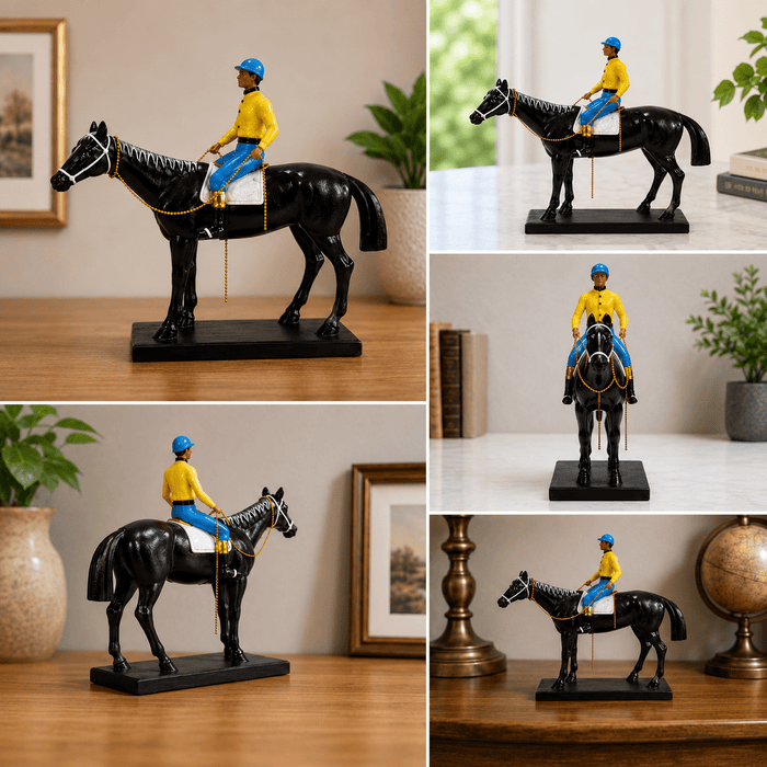 Best Showpiece Statue for Home Decor Beautiful Riding Horse ... - ANS Billons