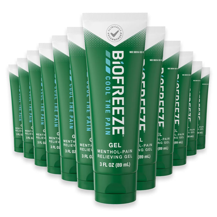 Biofreeze Original Green Menthol Pain Relief Gel - 3 oz - 24 Pack