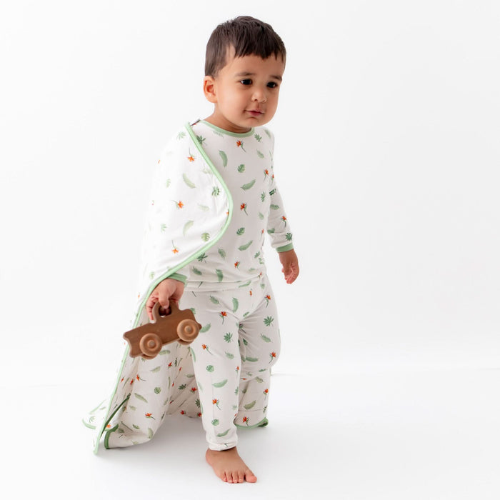 Bird of Paradise Baby Blanket