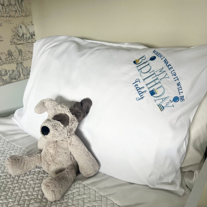 Birthday Pillow Case
