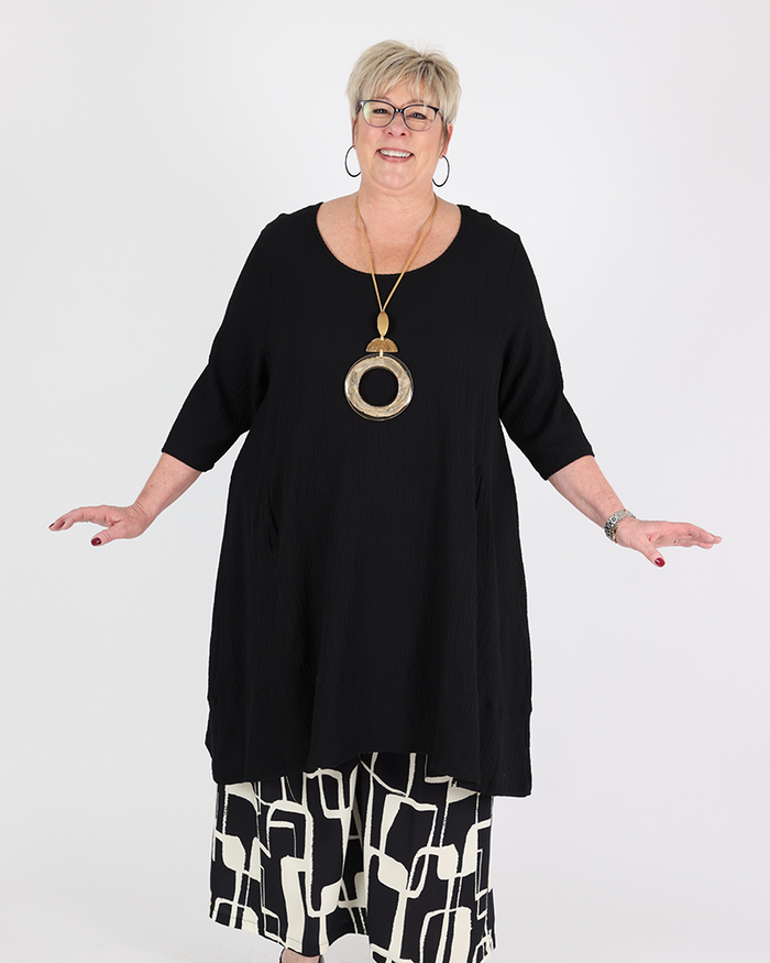 Black Tunic  Nana - G!OZE