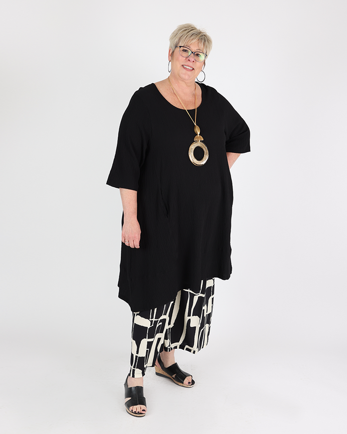 Black Tunic  Nana - G!OZE