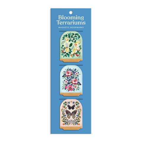 Blooming Terrariums Magnetic Bookmarks