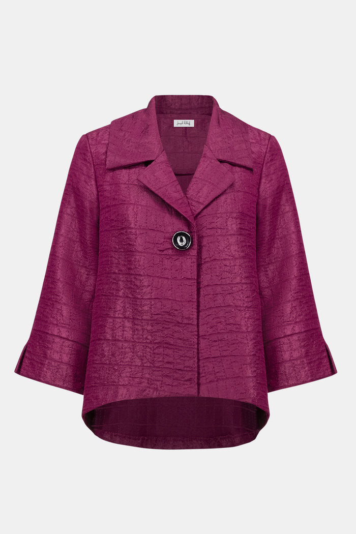 Blouson swing texturé en jacquard - Joseph Ribkoff
