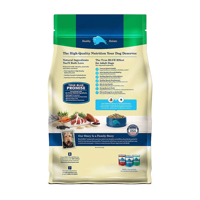 Blue Buffalo Life Protection Formula Adult Dry Dog Food, Lamb & Brown Rice, 36 lb