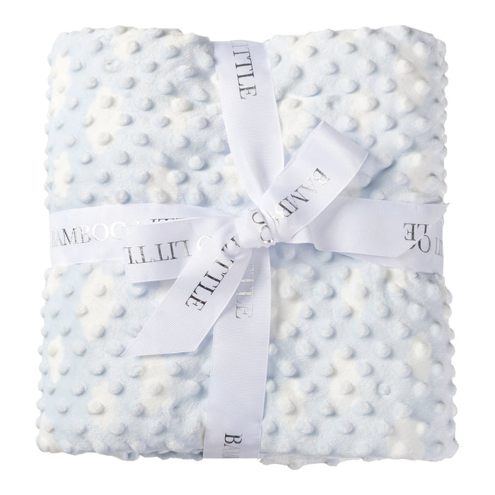 blue baby blanket