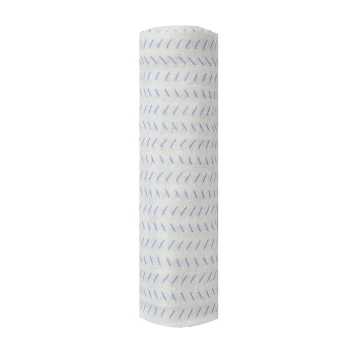 Blue Dash Swaddle
