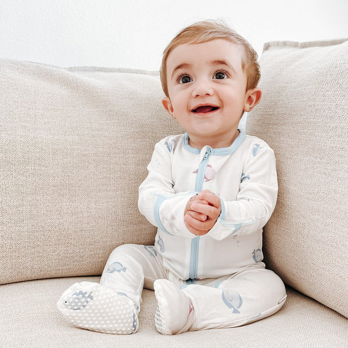 bamboo baby footie