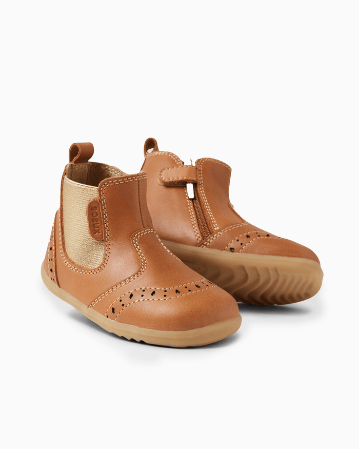 Bobux Boots Bobux Billie Boots in Caramel