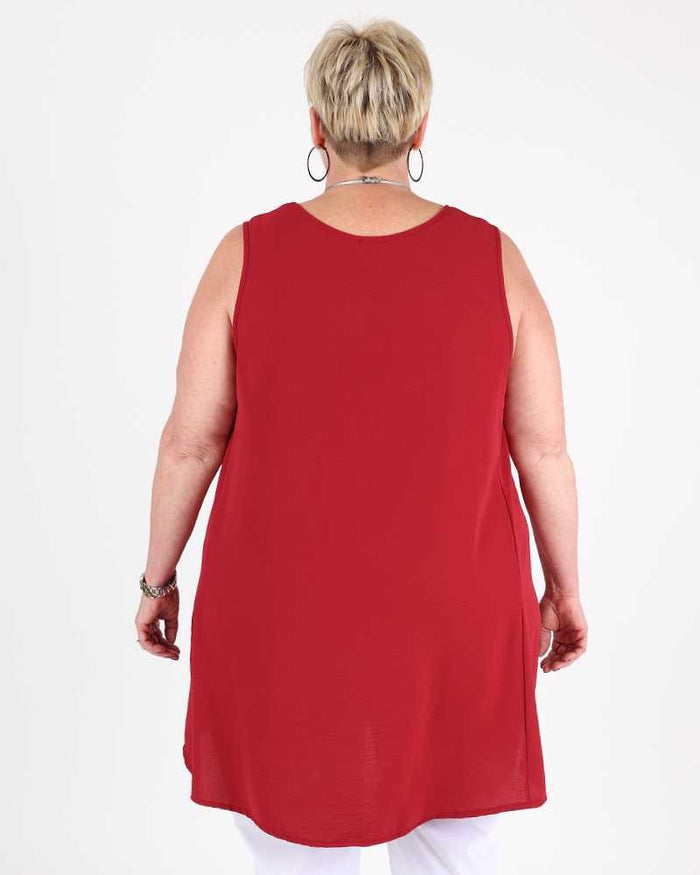 Bordeaux camisol Noah - G!OZE