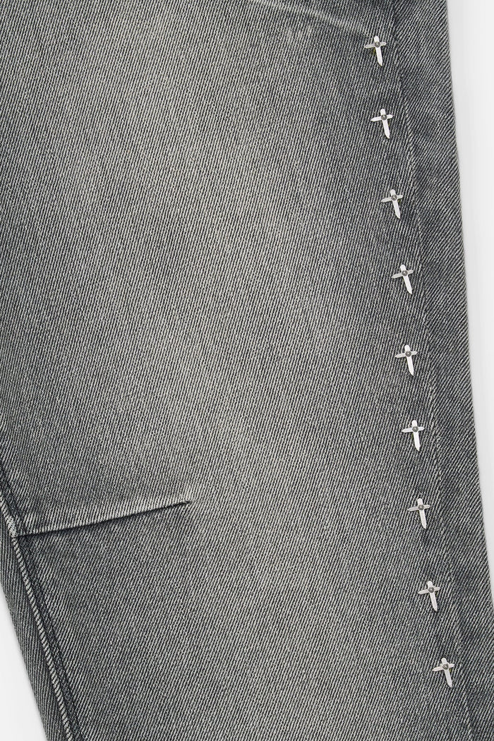 Bryant Skinny Jean 'Iron Haze Side Cross'