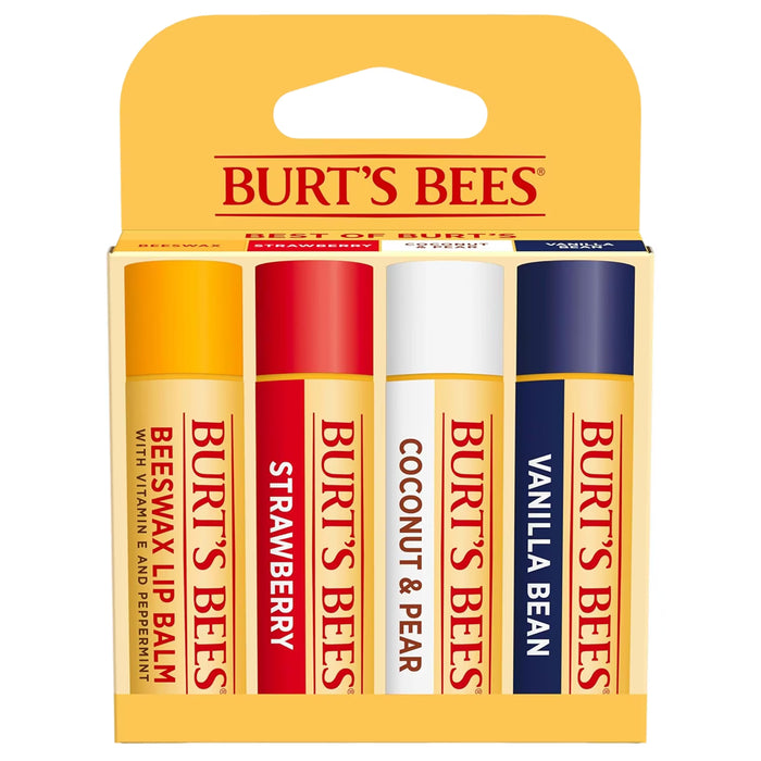 Burt’s Bees Moisturizing Lip Balm 0.15 oz - 4 Ct - 12 Pack