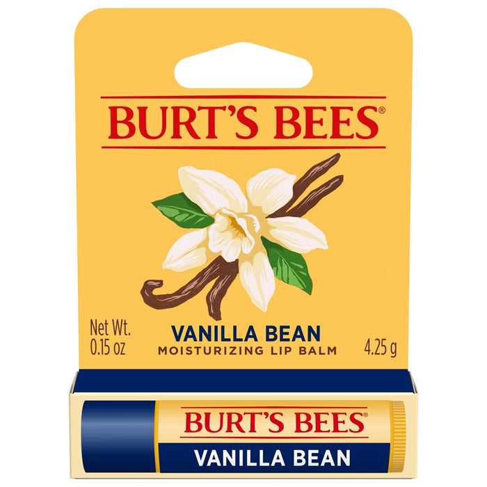 Burt’s Bees Vanilla Bean Lip Balm 0.15 oz - 48 Pack