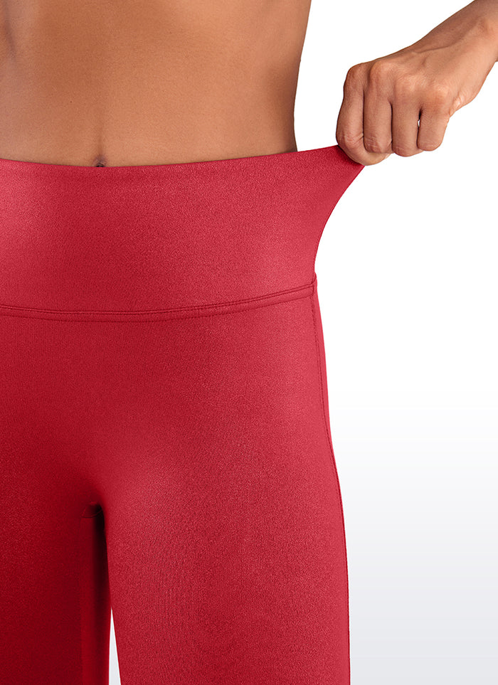 Butterluxe Matte Faux Leather No Front Seam Leggings 26.5''