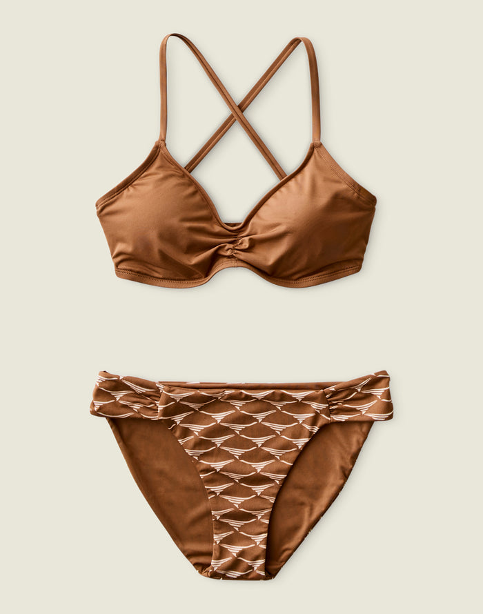 Camari Top: Rum - FINAL SALE