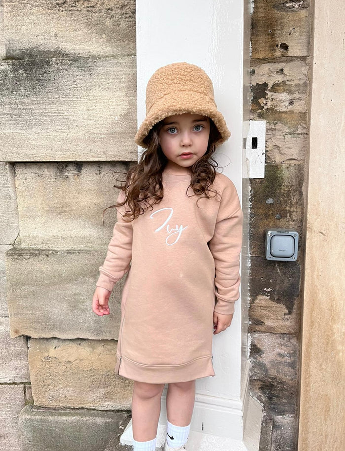 Camel Jumper Dress