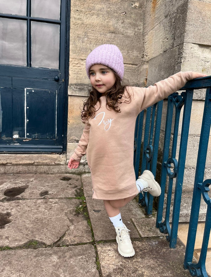 Camel Jumper Dress