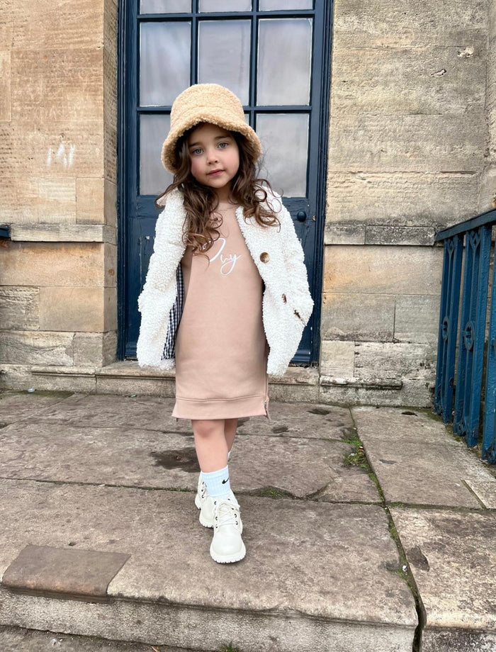 Camel Jumper Dress